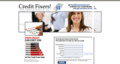 Desktop Screenshot of creditfixerscentral.com